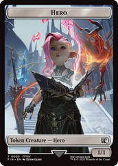 Hero (0005) // Treasure Double-Sided Token [FINAL FANTASY Tokens] | Exor Games Summserside