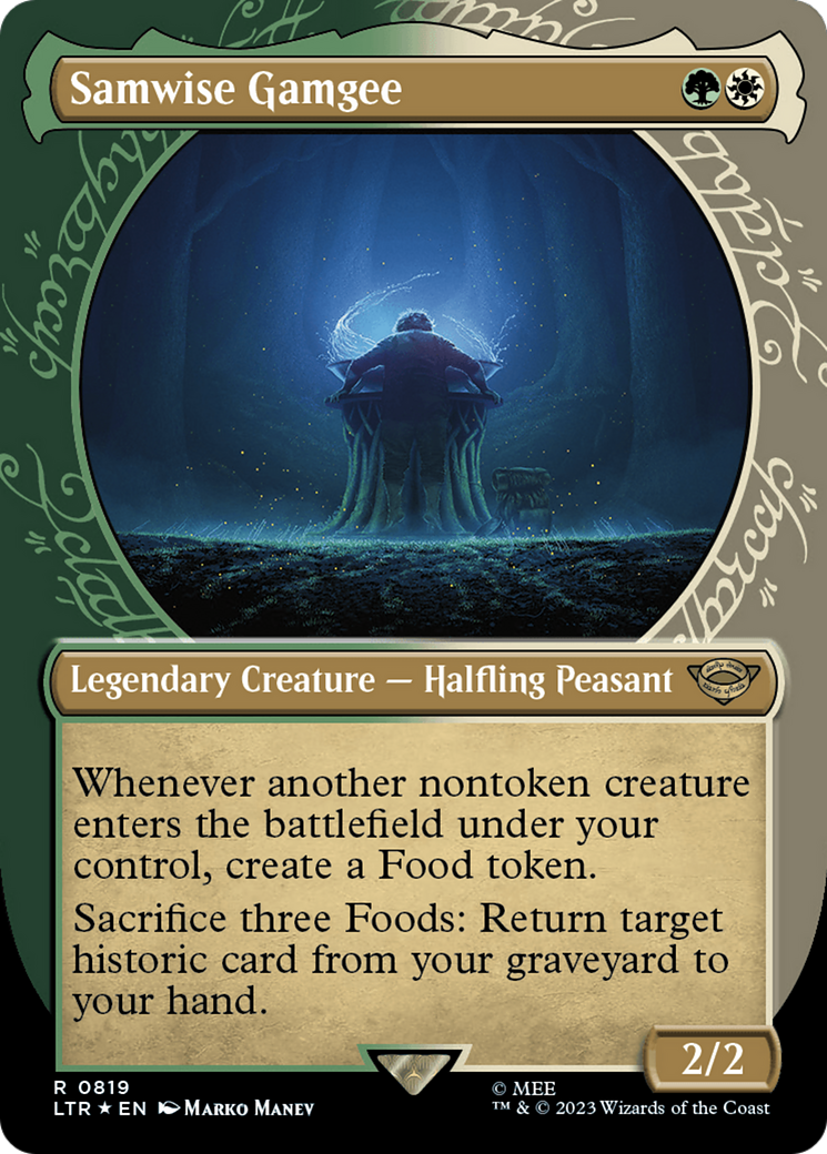 Samwise Gamgee (Showcase) (Surge Foil) [The Lord of the Rings: Tales of Middle-Earth] | Exor Games Summserside