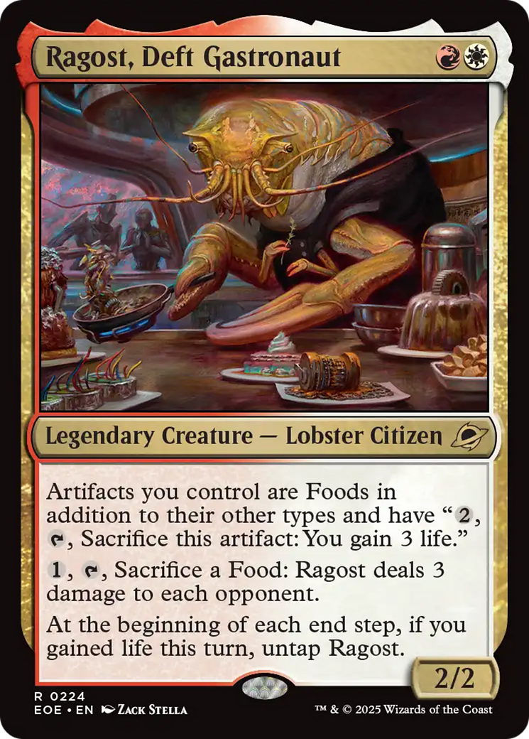 Ragost, Deft Gastronaut [Edge of Eternities] | Exor Games Summserside