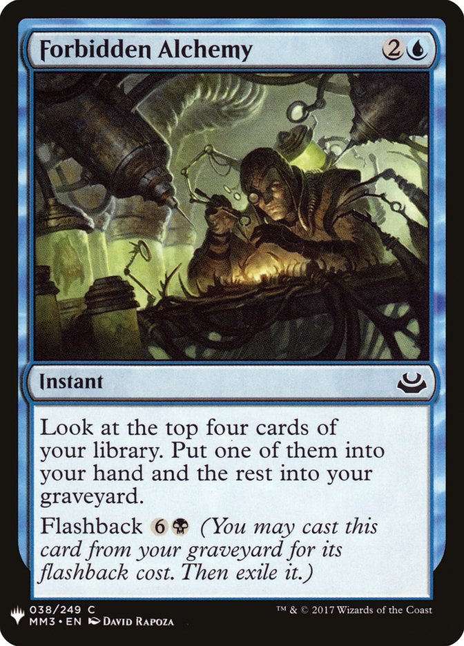 Forbidden Alchemy [Mystery Booster] | Exor Games Summserside