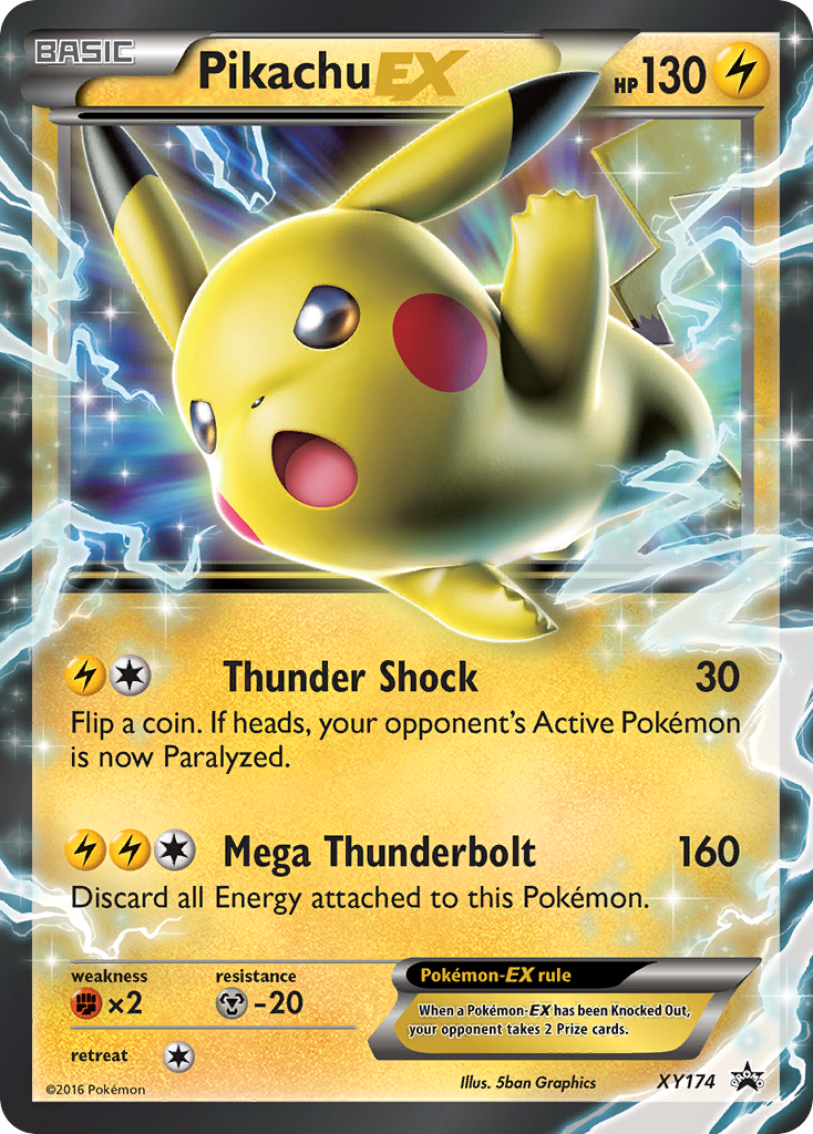 Pikachu EX (XY174) [XY: Black Star Promos] | Exor Games Summserside