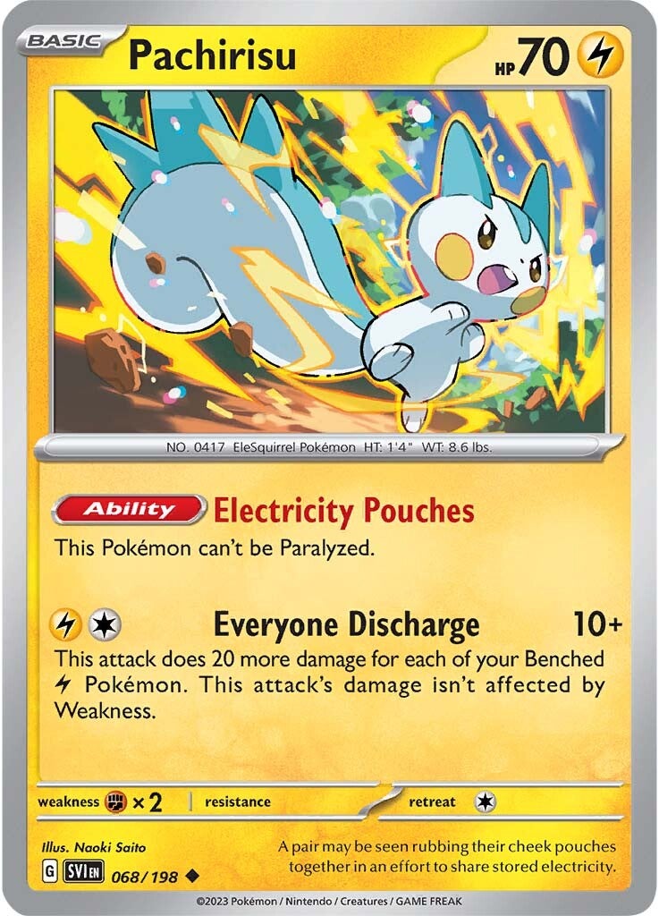 Pachirisu (068/198) [Scarlet & Violet: Base Set] | Exor Games Summserside