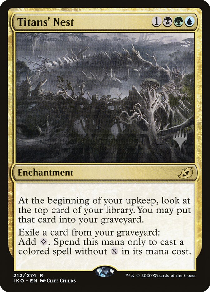 Titans' Nest (Promo Pack) [Ikoria: Lair of Behemoths Promos] | Exor Games Summserside