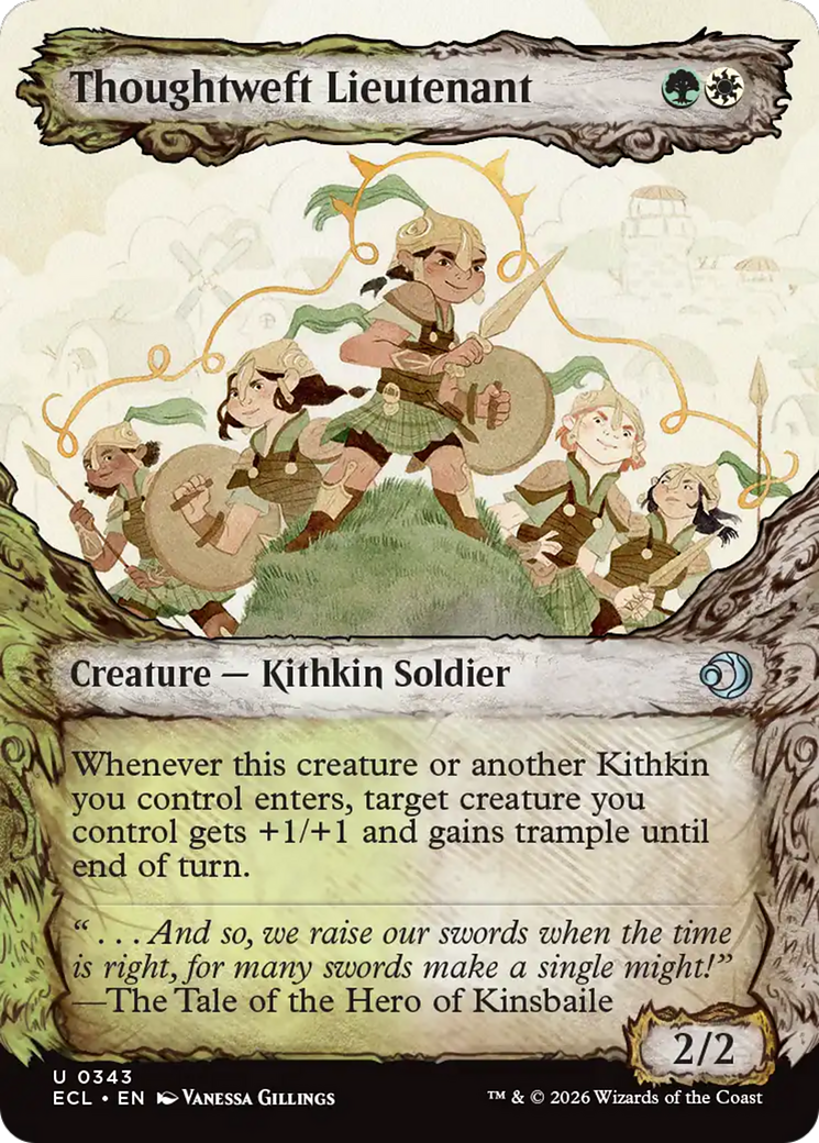 Thoughtweft Lieutenant (Showcase) [Lorwyn Eclipsed] | Exor Games Summserside