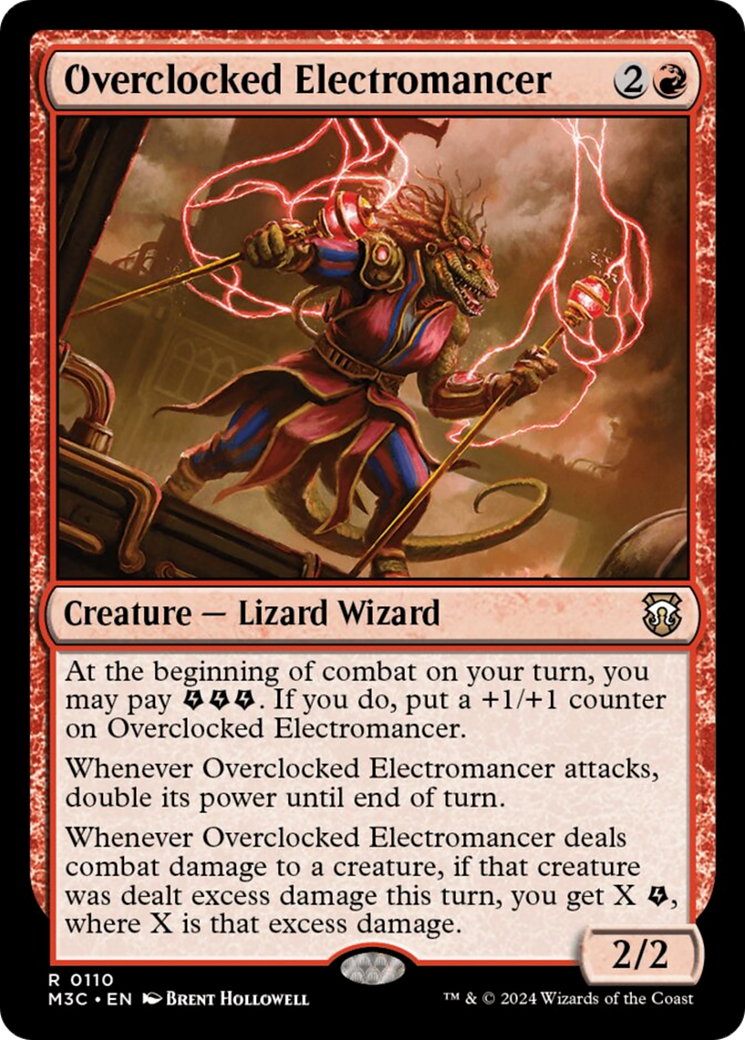 Overclocked Electromancer [Modern Horizons 3 Commander] | Exor Games Summserside