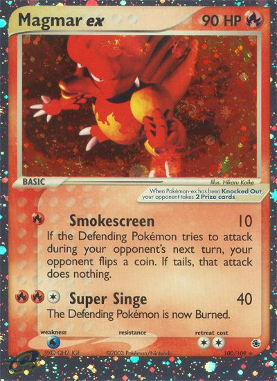 Magmar ex (100/109) [EX: Ruby & Sapphire] | Exor Games Summserside