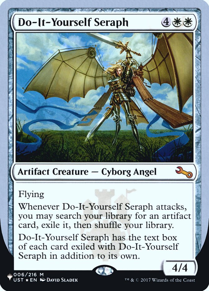 Do-It-Yourself Seraph (Unfinity Foil Edition) [The List] | Exor Games Summserside