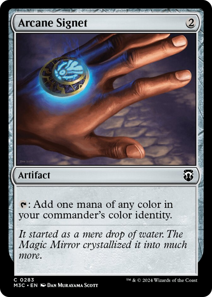 Arcane Signet (Ripple Foil) [Modern Horizons 3 Commander] | Exor Games Summserside