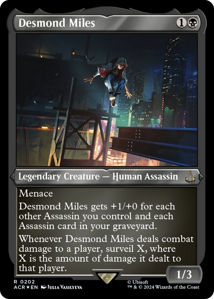 Desmond Miles (Foil Etched) [Assassin's Creed] | Exor Games Summserside