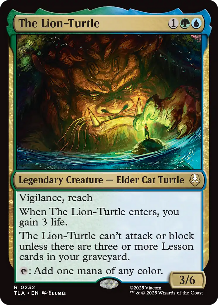 The Lion-Turtle [Avatar: The Last Airbender] | Exor Games Summserside