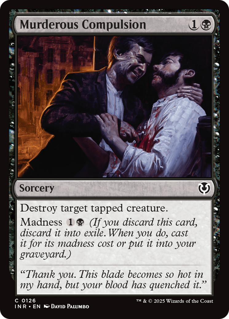 Murderous Compulsion [Innistrad Remastered] | Exor Games Summserside