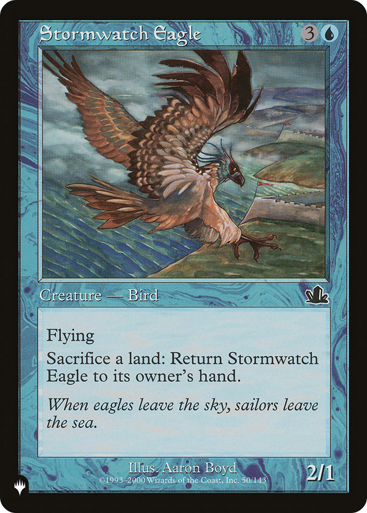 Stormwatch Eagle [The List] | Exor Games Summserside