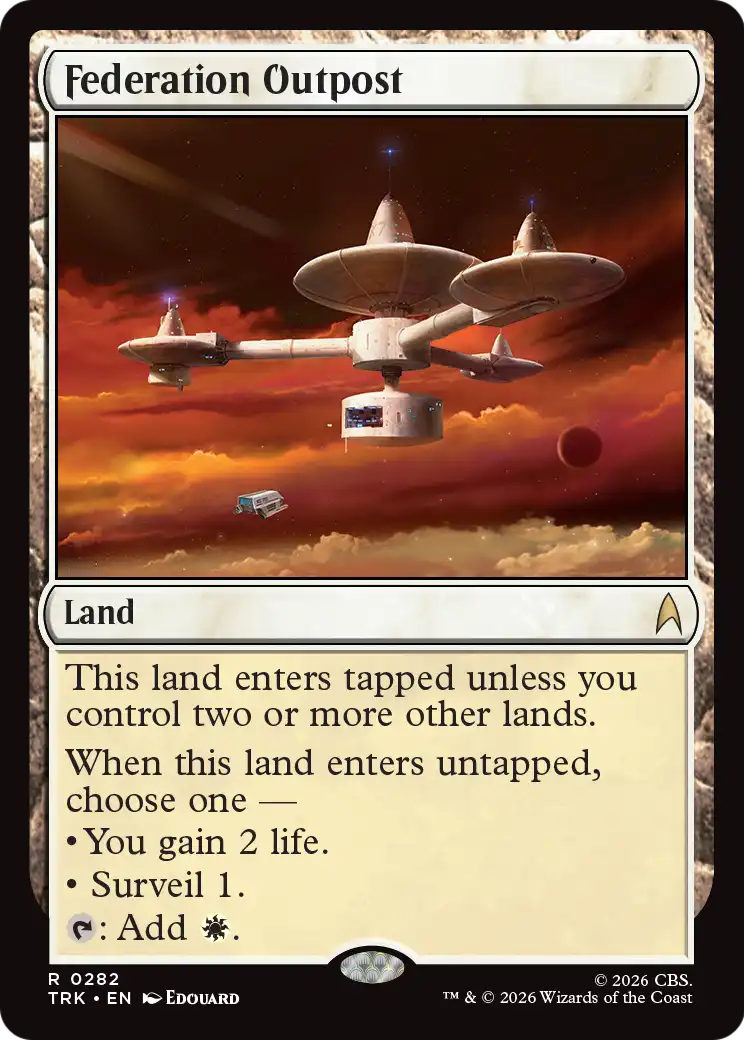 Federation Outpost [Star Trek] | Exor Games Summserside