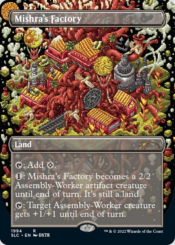 Mishra's Factory (Borderless) [Secret Lair Countdown Kit] | Exor Games Summserside