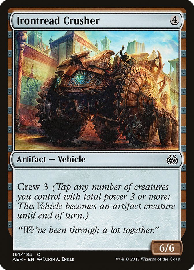 Irontread Crusher [Aether Revolt] | Exor Games Summserside