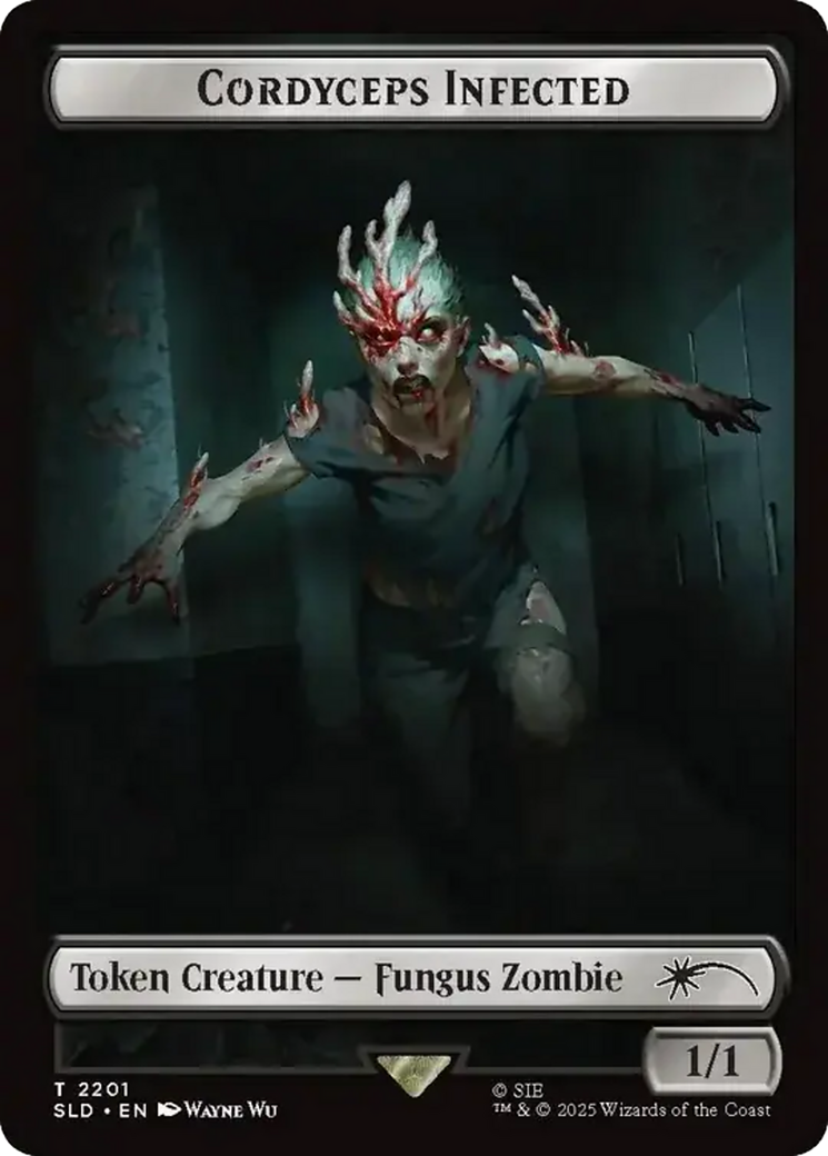 Cordyceps Infected Token (2201) [Secret Lair Drop Series] | Exor Games Summserside