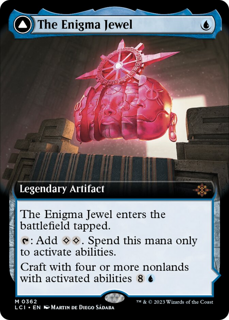 The Enigma Jewel // Locus of Enlightenment (Extended Art) [The Lost Caverns of Ixalan] | Exor Games Summserside