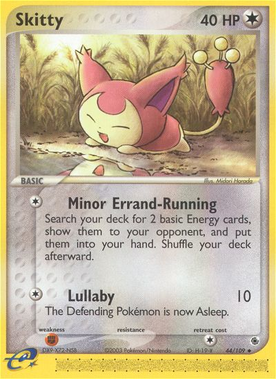 Skitty (44/109) [EX: Ruby & Sapphire] | Exor Games Summserside