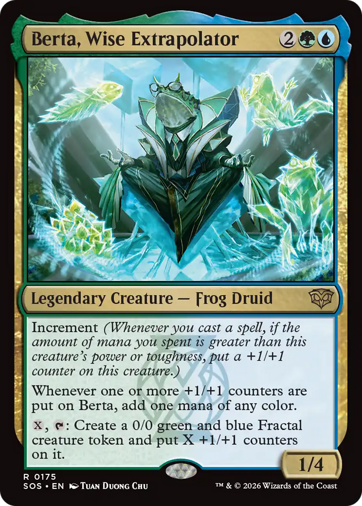 Berta, Wise Extrapolator [Secrets of Strixhaven] | Exor Games Summserside