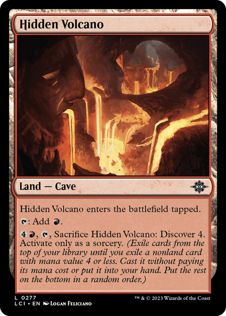 Hidden Volcano [The Lost Caverns of Ixalan] | Exor Games Summserside