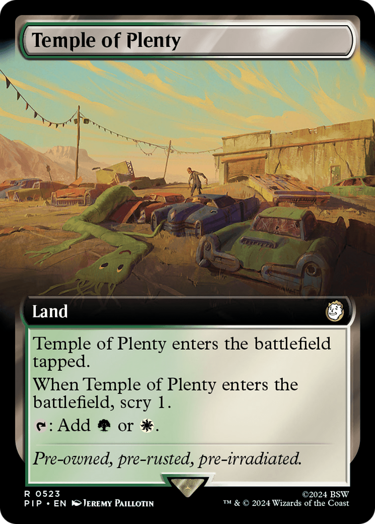 Temple of Plenty (Extended Art) [Fallout] | Exor Games Summserside