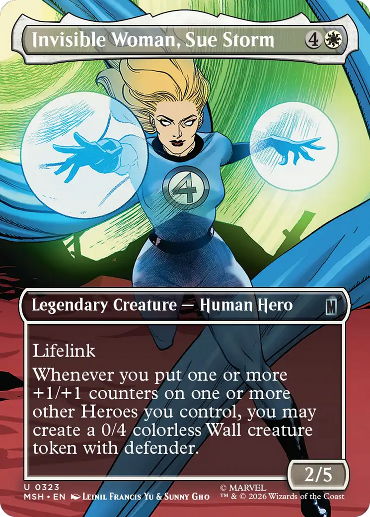 Invisible Woman, Sue Storm (Borderless) [Marvel Super Heroes] | Exor Games Summserside