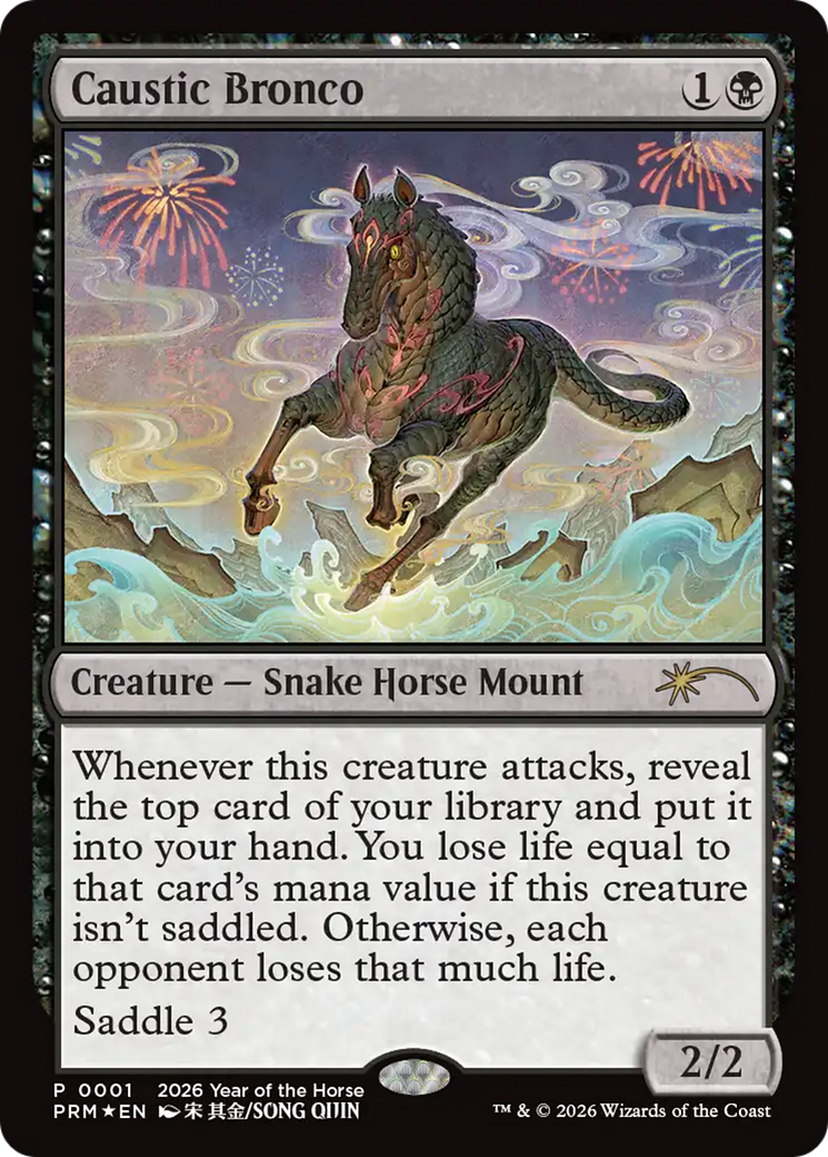 Caustic Bronco (Year of the Horse 2026) [Standard Showdown Promos] | Exor Games Summserside
