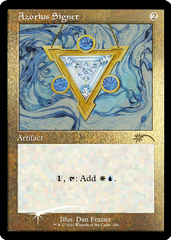 Azorius Signet (Retro) (Foil Etched) [Secret Lair Drop Series] | Exor Games Summserside