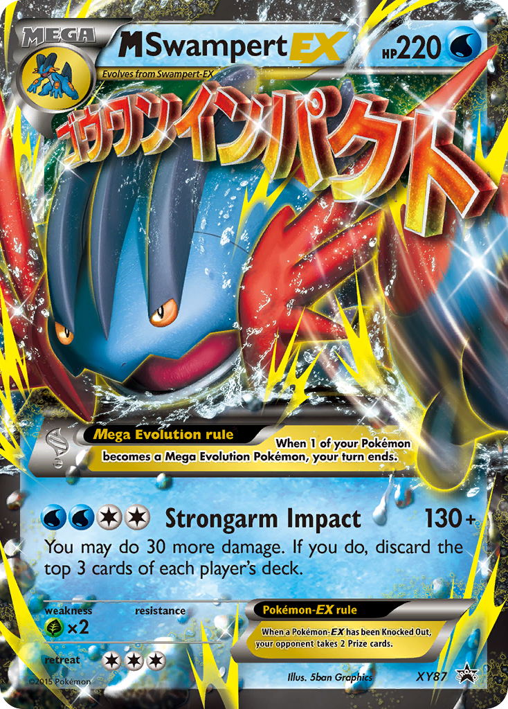 M Swampert EX (XY87) [XY: Black Star Promos] | Exor Games Summserside