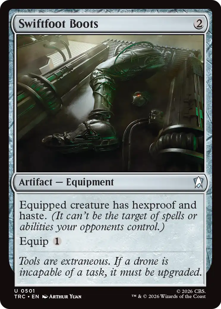 Swiftfoot Boots (Surge Foil) [Star Trek Commander] | Exor Games Summserside