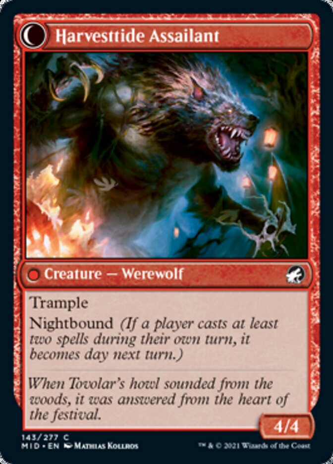 Harvesttide Infiltrator // Harvesttide Assailant [Innistrad: Midnight Hunt] | Exor Games Summserside