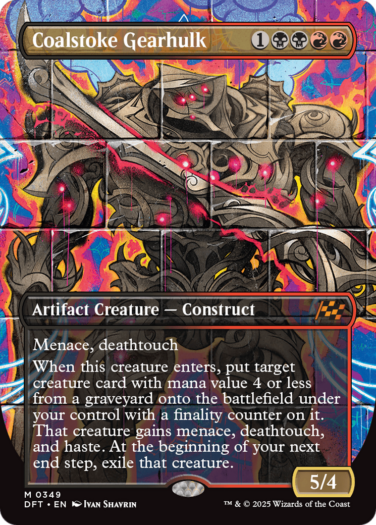 Coalstoke Gearhulk (Borderless) [Aetherdrift] | Exor Games Summserside
