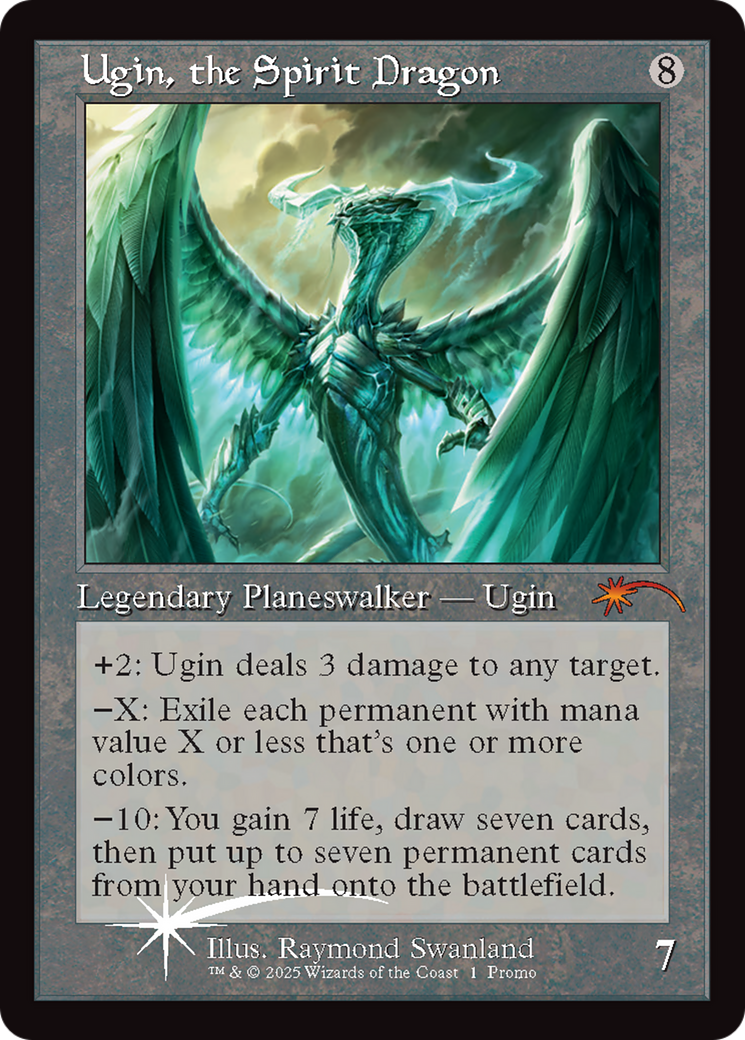 Ugin, the Spirit Dragon (Retro Frame) [Secret Lair Drop Series] | Exor Games Summserside