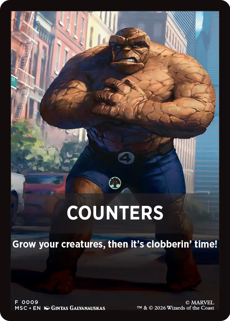 Counters Theme Card [Marvel Super Heroes Commander] | Exor Games Summserside