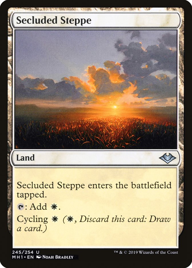 Secluded Steppe [Modern Horizons] | Exor Games Summserside