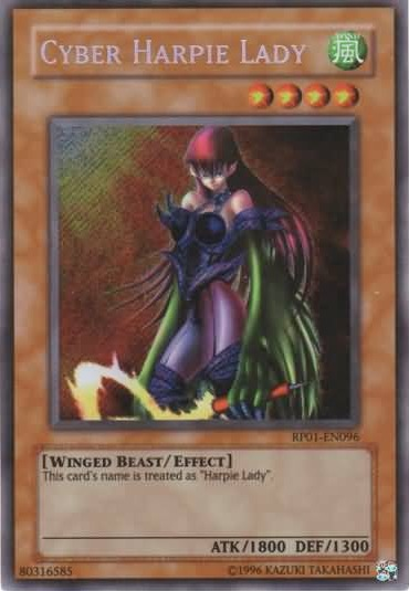 Cyber Harpie Lady [RP01-EN096] Secret Rare | Exor Games Summserside