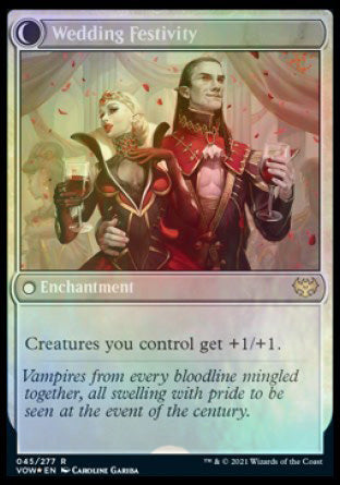 Wedding Announcement // Wedding Festivity [Innistrad: Crimson Vow Prerelease Promos] | Exor Games Summserside