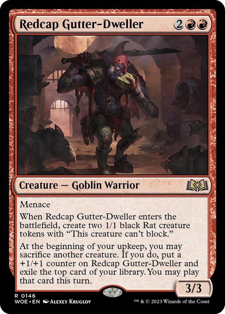 Redcap Gutter-Dweller [Wilds of Eldraine] | Exor Games Summserside