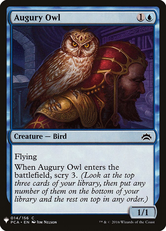 Augury Owl [Mystery Booster] | Exor Games Summserside