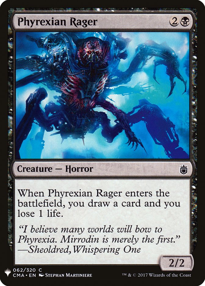 Phyrexian Rager [Mystery Booster] | Exor Games Summserside