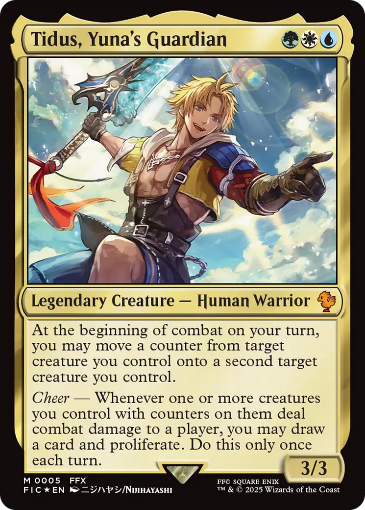 Tidus, Yuna's Guardian [FINAL FANTASY Commander] | Exor Games Summserside