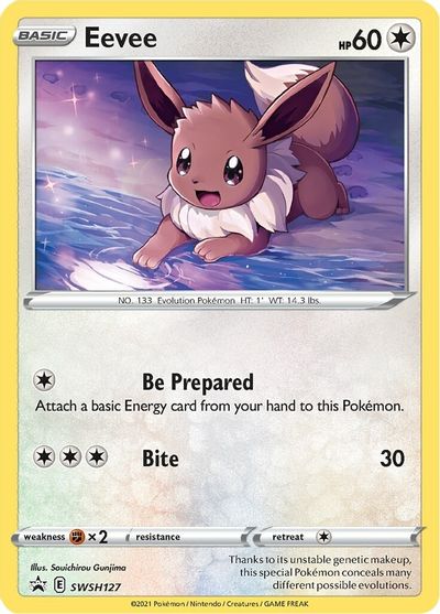 Eevee (SWSH127) [Sword & Shield: Black Star Promos] | Exor Games Summserside