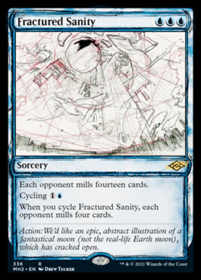 Fractured Sanity (Sketch) [Modern Horizons 2] | Exor Games Summserside