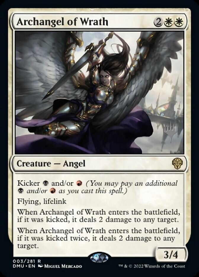 Archangel of Wrath (Promo Pack) [Dominaria United Promos] | Exor Games Summserside