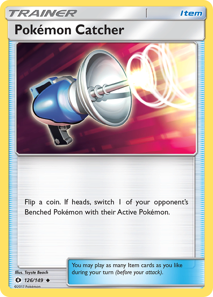 Pokemon Catcher (126/149) [Sun & Moon: Base Set] | Exor Games Summserside