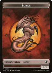 Saproling // Sliver Double-Sided Token [The List] | Exor Games Summserside