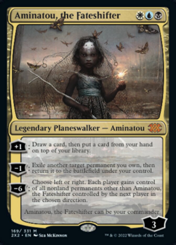 Aminatou, the Fateshifter [Double Masters 2022] | Exor Games Summserside