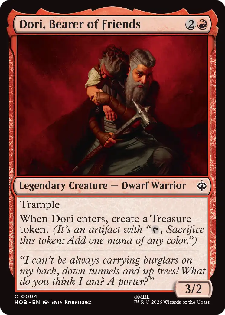 Dori, Bearer of Friends [The Hobbit] | Exor Games Summserside