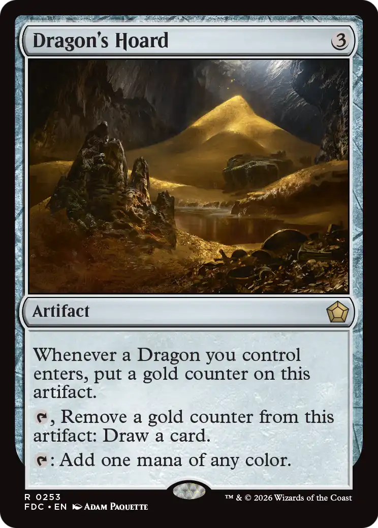 Dragon's Hoard [Foundations Commander] | Exor Games Summserside