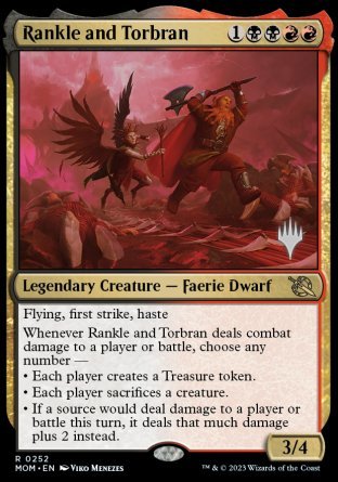 Rankle and Torbran (Promo Pack) [March of the Machine Promos] | Exor Games Summserside